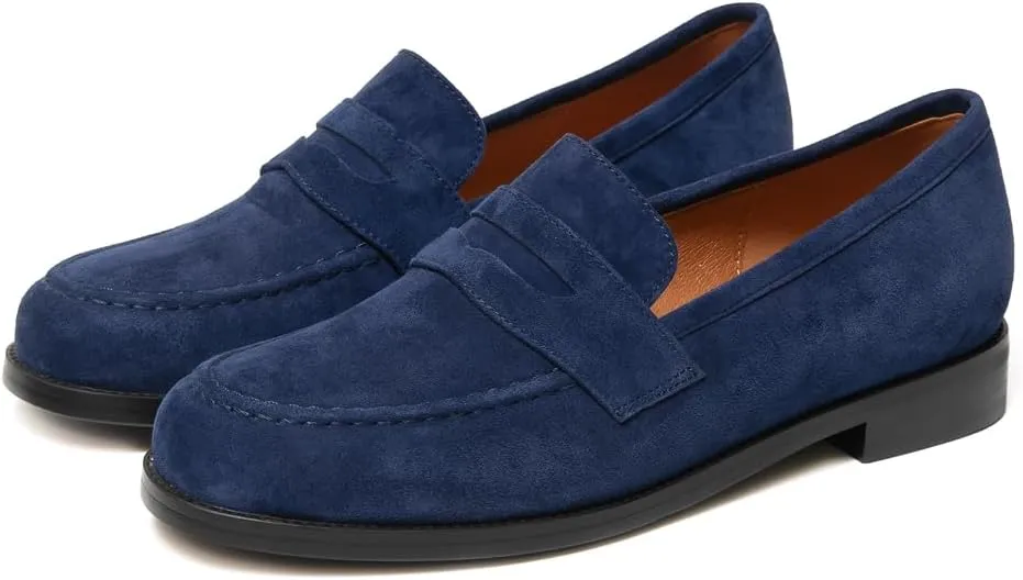 Women's Classic Flat Suede Penny Loafer