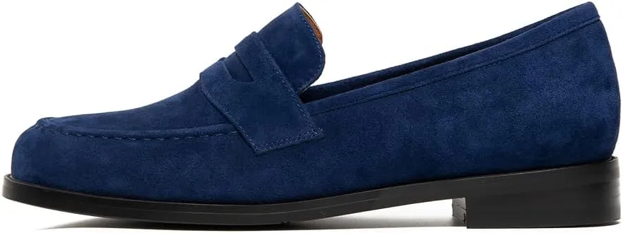 Women's Classic Flat Suede Penny Loafer