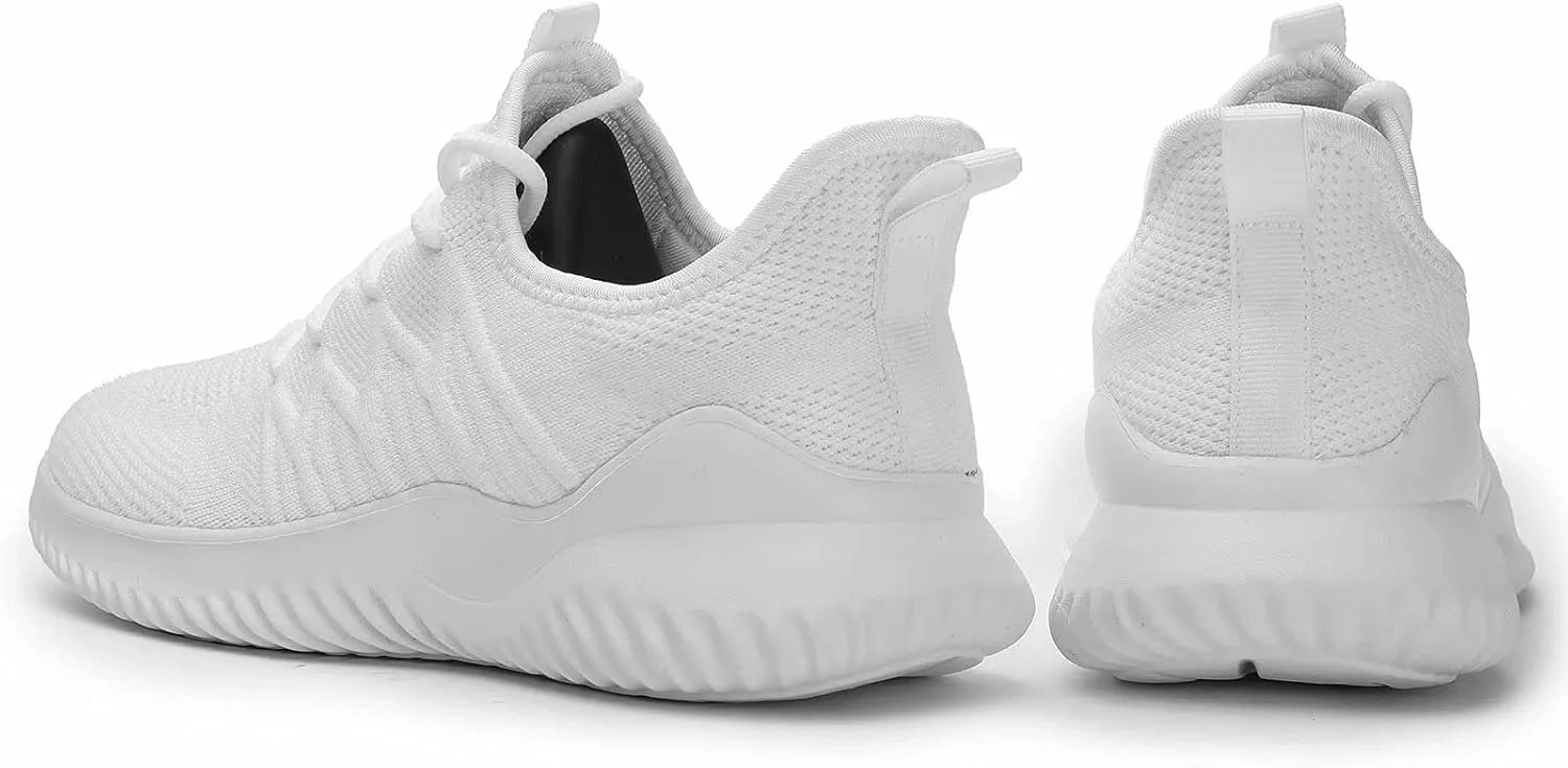 Women's Ladies Tennis Shoes Running Walking Sneakers Work Casual Comfor Lightweight Non-Slip Gym Trainers