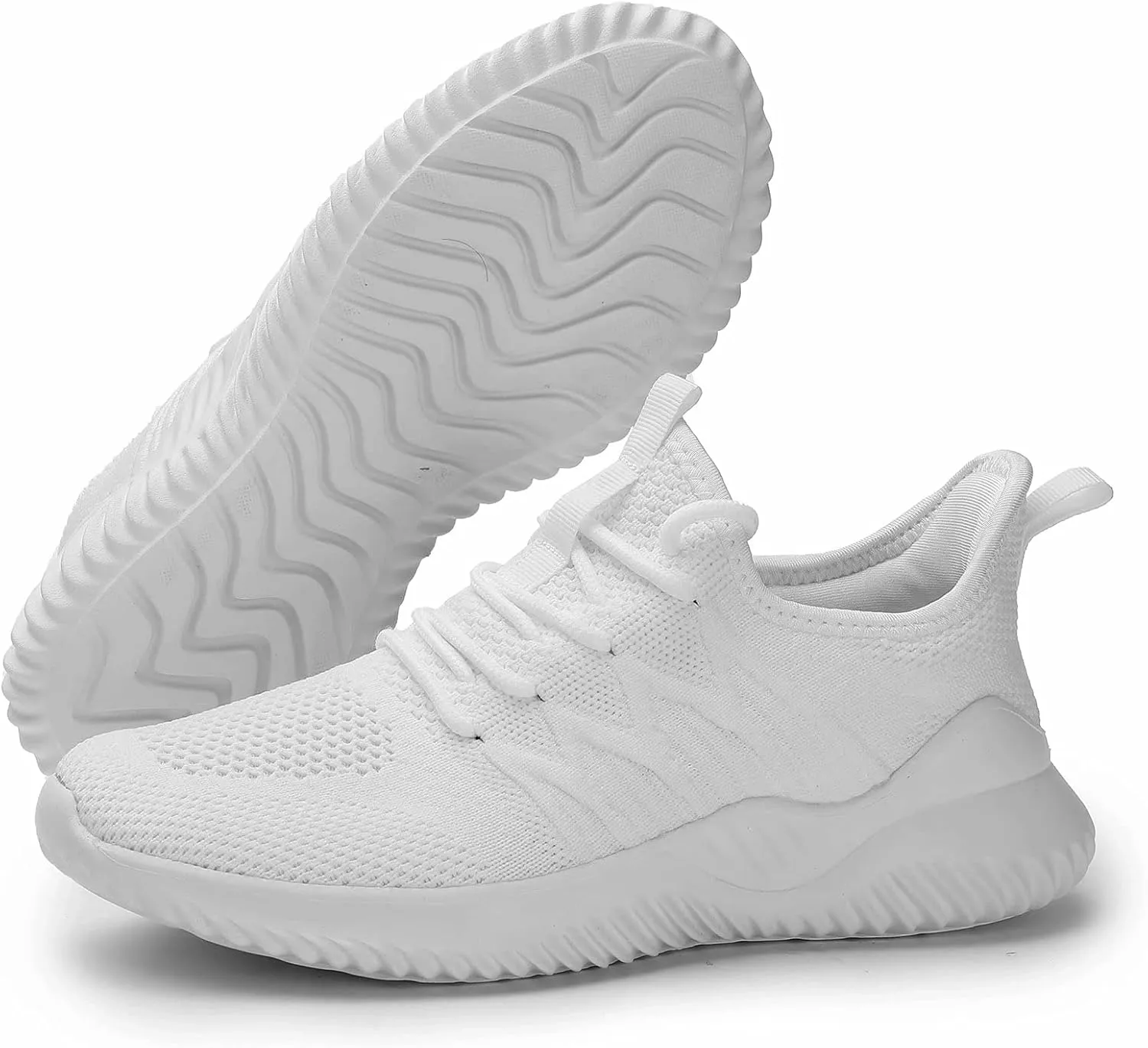 Women's Ladies Tennis Shoes Running Walking Sneakers Work Casual Comfor Lightweight Non-Slip Gym Trainers