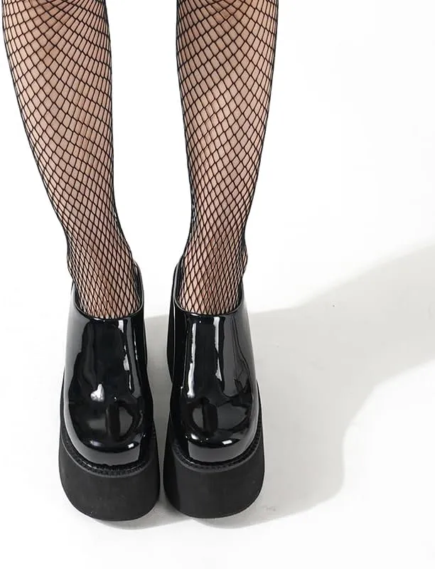 Women's Slip on Platform Mules, Closed Toe Slide Sandals, Chunky High Heel Slipper Mule Shoes