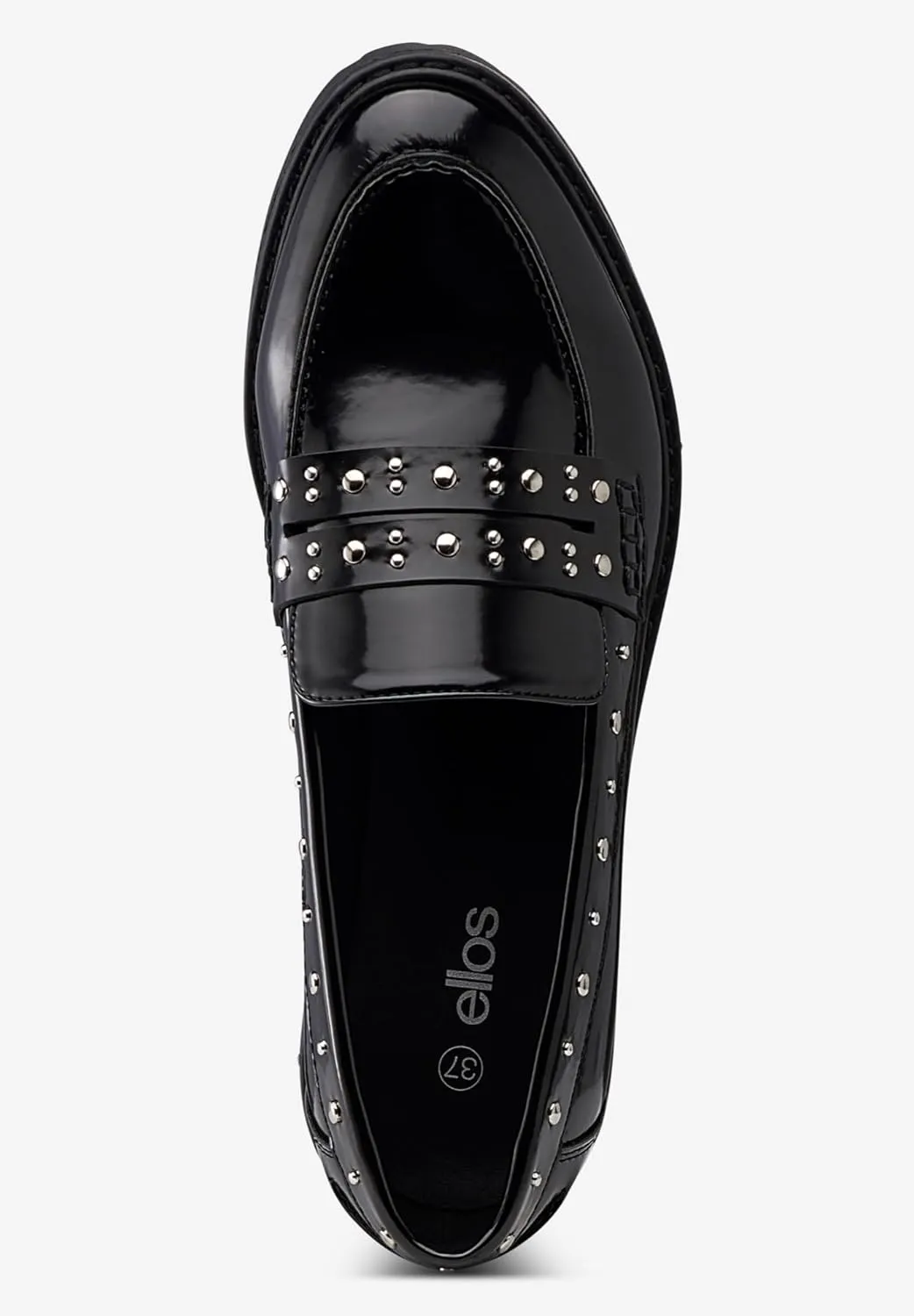 Women's Wide Width Studded Loafer
